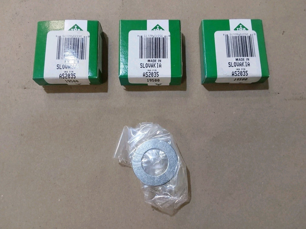 INA AS2035 Axial bearing washer (Lot of 3)
