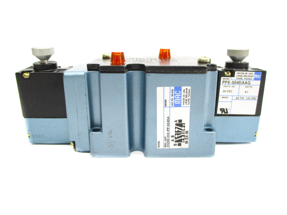 MAC 6326D-000-PP-504DA 150PSI 24VDC NSNP