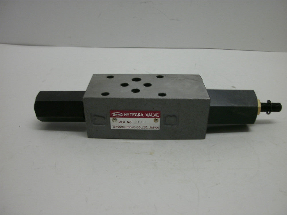 TOYOOKI KOGYO HG3H-P-D4-025B PRESSURE REDUCING VALVE STACKABLE 08KI SZ 025 NNB
