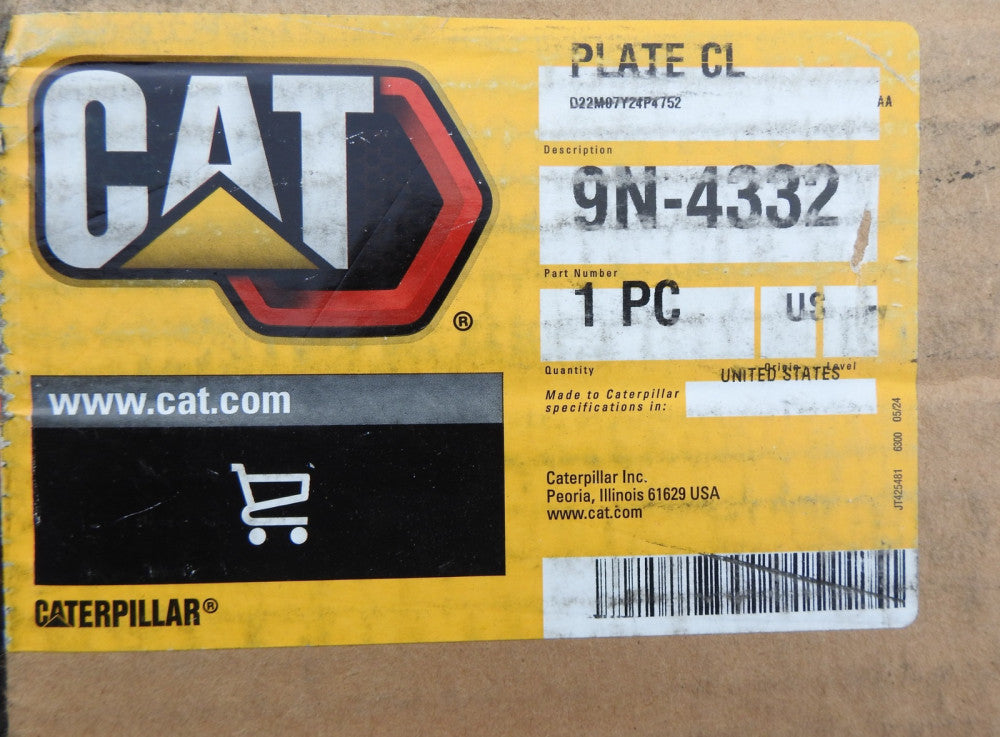 CAT 9N-4332: 534mm Diameter Clutch Plate 9N4332 - GENUINE OEM - NEW!