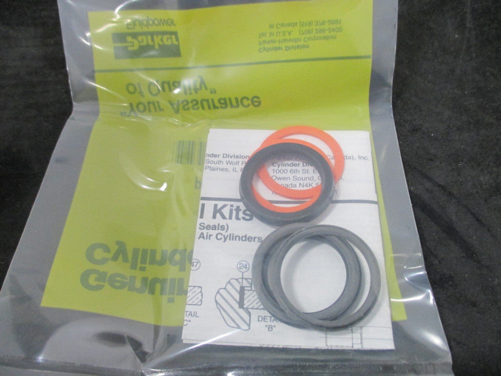 NEW Parker PK1502A001 1-1/2" Bunan Piston Seal Kit 