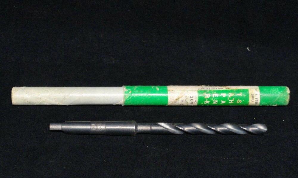 PRECISION TWIST DRILL ~ TAPER SHANK 209 ~ 23/64 ~ HIGH SPEED STEEL DRILL ~ NEW 