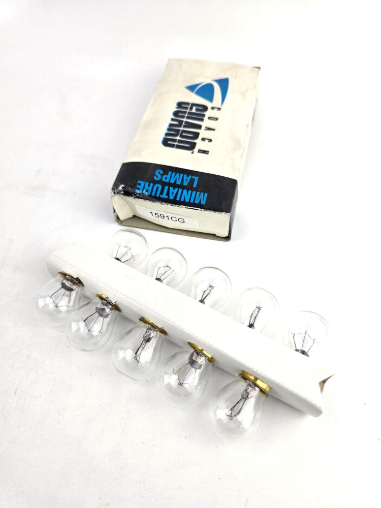 Box of 10pcs 1591 Lamp Auto Bulb Automotive Lightbulb 28V 17W 0.61A BA15s