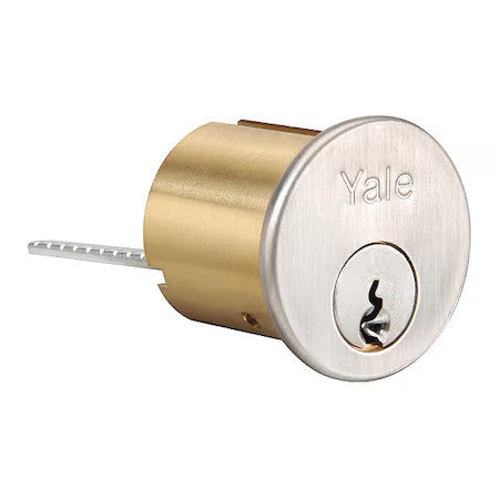 Assa Abloy Accentra 1109 626 Para Rim Cylinder,Satin Chrome Finish,Grade 2