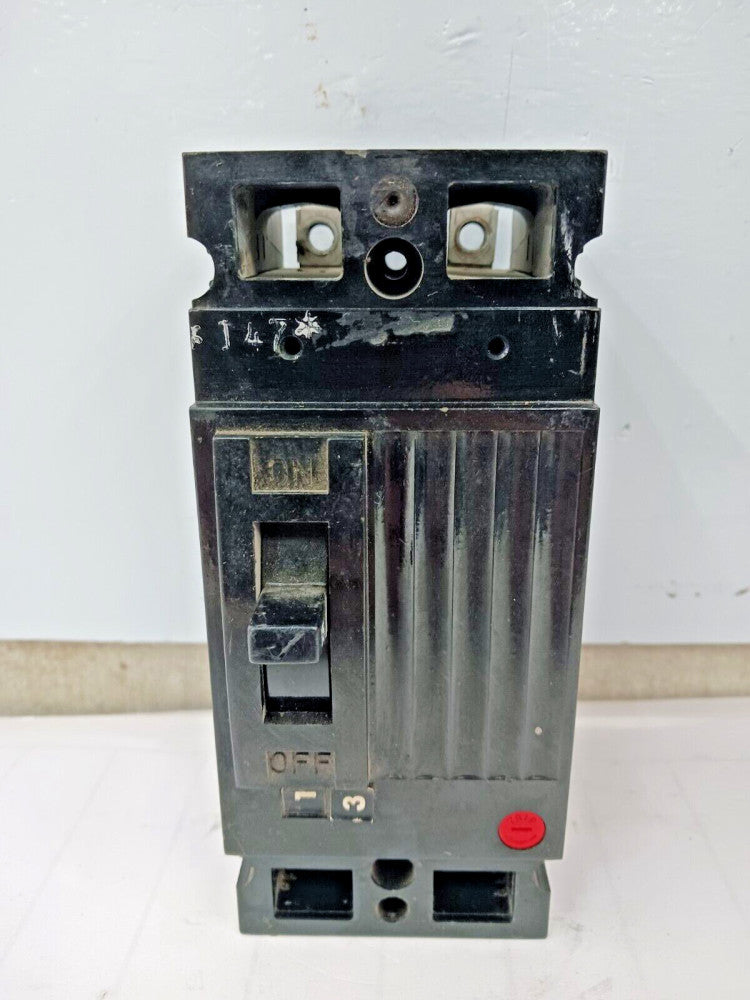GENERAL ELECTRIC 15 AMP CIRCUIT BREAKER 2 POLE 240 VAC TEB122015 (FLAW)