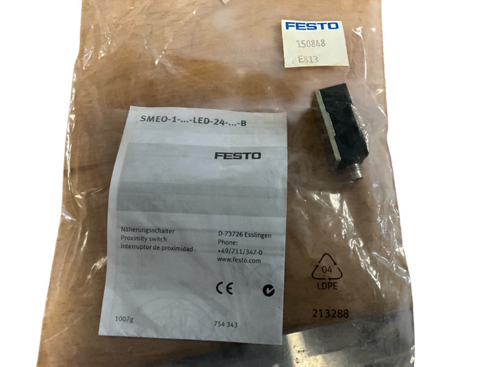 Festo Electronic Proximity Switch SMEO-1-S-LED-24 B  150848