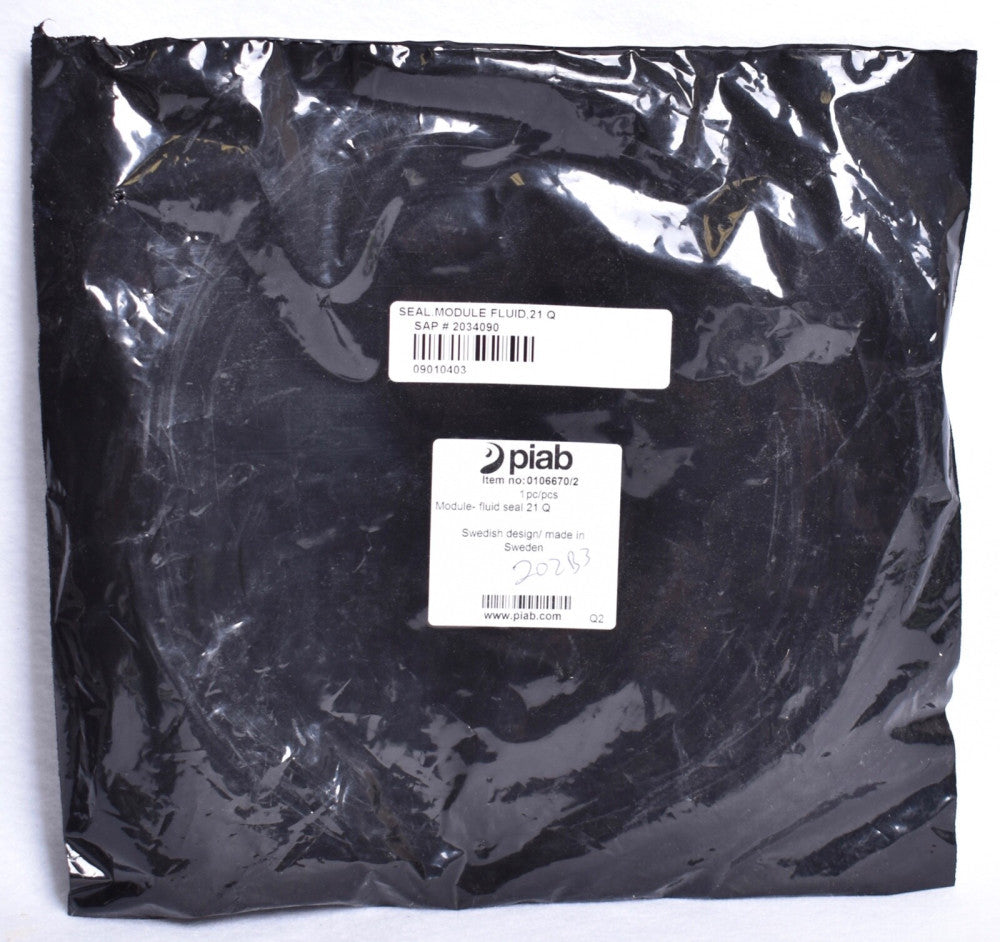Piab Module Fluid Seal 21 Q  0106670/2  FACTORY SEALED