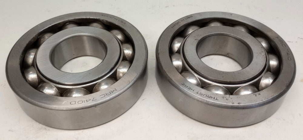 MRC 7410DU Angular Contact Ball Bearing Set 50mm ID X 130mm OD X 31mm W