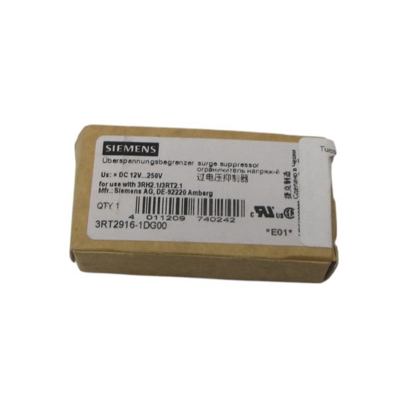 SIEMENS 3RT2916-1DG00 12-250VDC NSMP