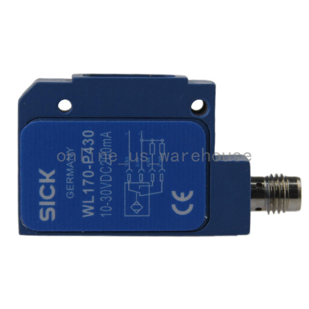 NEW SICK WL170-P430 PLC POLARISED REFLEX PHOTOELECTRIC SENSOR 4M, M8 PNP