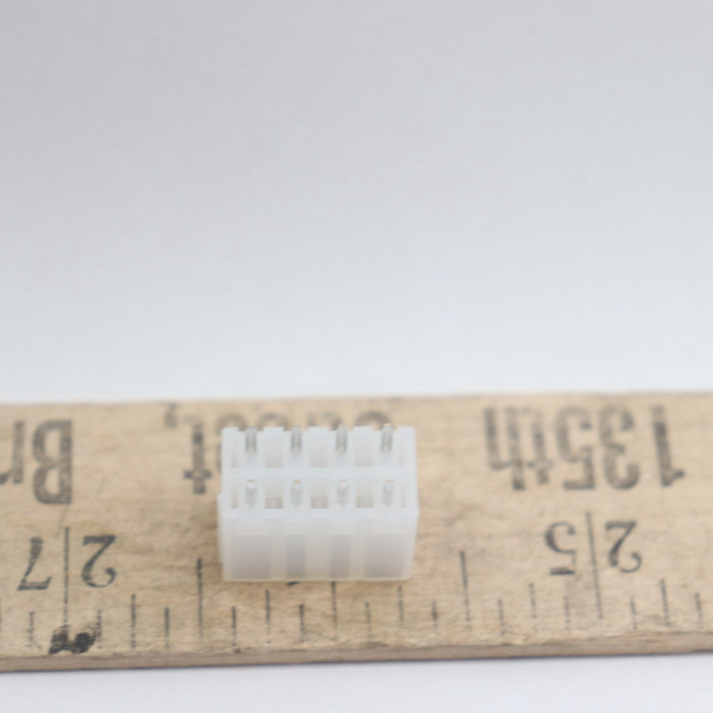 100 Pack - Matrix Connector Wire To Board Housing White MTX-4202VT-2X04P/15132