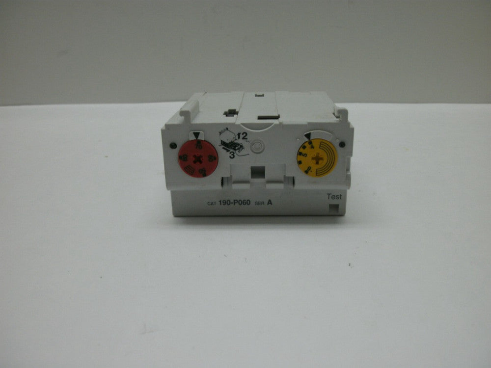 ALLEN BRADLEY 190-P060 MAGNETIC TRIP UNIT 4-6 AMP THERMAL 