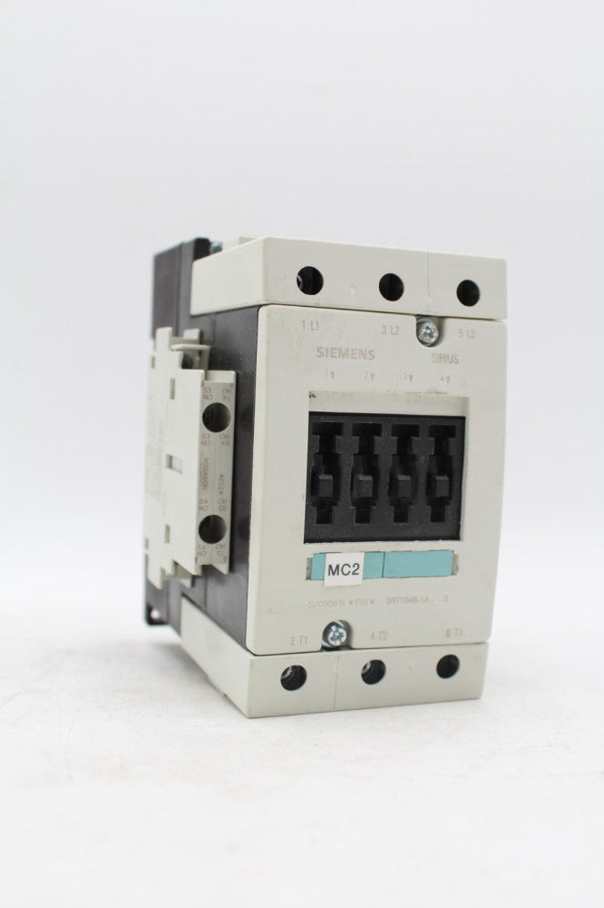 Siemens 3RT1046-1AK60 3-Pole 95 Amp Contactor