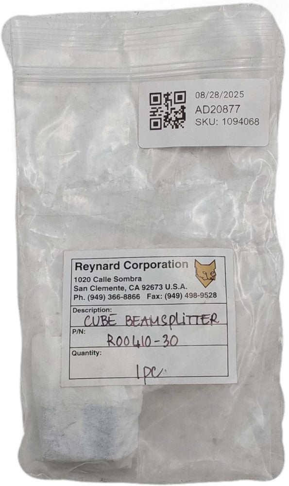 Reynard Cube Beam Splitter R00410-30 
