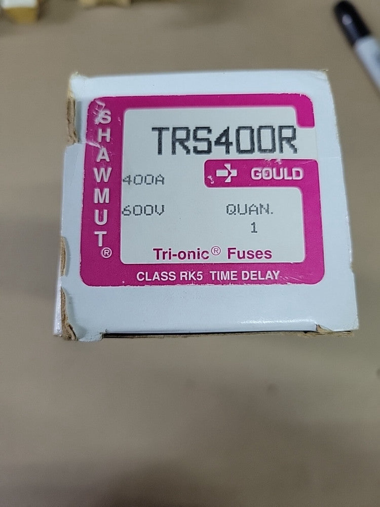 Gould TRS400R Shawmut Tri-onic Fuse Dual Element Time Delay Rk5 400a 600v-ac