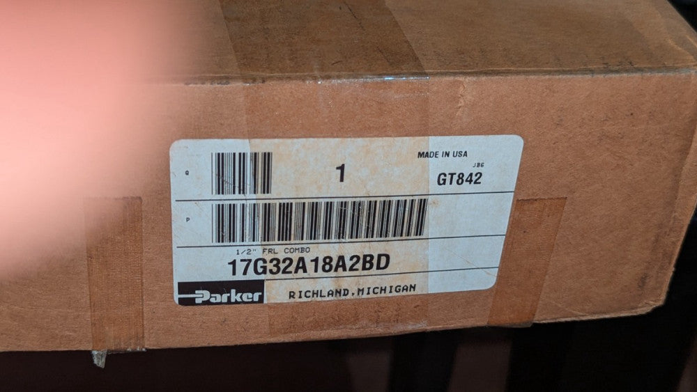 Parker Pneumatic Filter Lubricator 17G32A18A2BD NIB