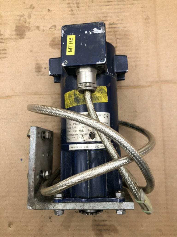 Braendle Geiger P83/30-SZ89 Gearmotor 30001/min 0.06kW 160V 0.5A 50:1