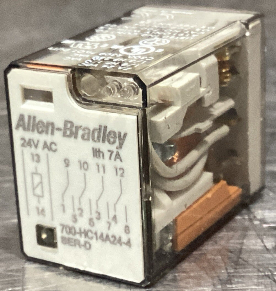 Allen-Bradley 700-HC14A24-4 SER-D Industrial Control Relay NOS SURPLUS
