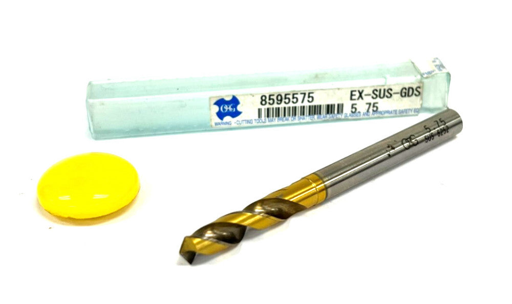 OSG 8595575 DRILL BIT EX-SUS-GDS CUT 5.75 LOC 1-1/16" OAL 2-7/8" SHANK DIA 1/4"