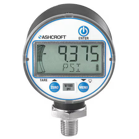 Ashcroft Dg2531l0namo2l500#-Xcyc4lm Digital Test Pressure Gauge, 0 To 500 Psi,