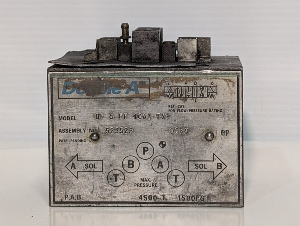 Double A QF 5 FF 10A3 TSP Hydraulic Valve