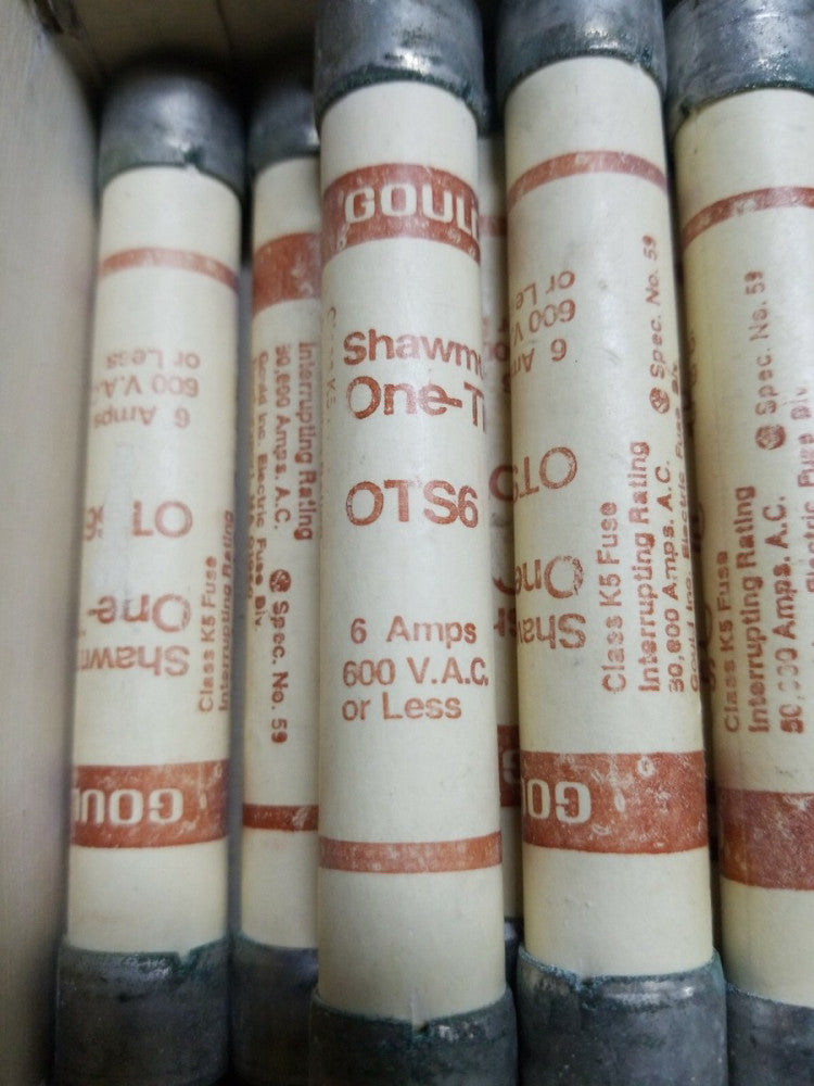 new old stock Gould OTS-6 Fuse OTS6