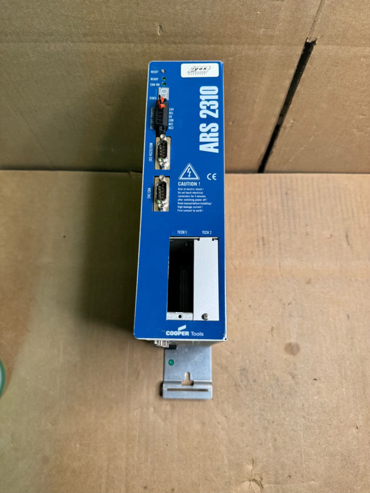 IGAS / COOPER TOOLS ARS 2310 SERVO CONTROLLER TYPE ISR 2310, USED! MAKE OFFER!