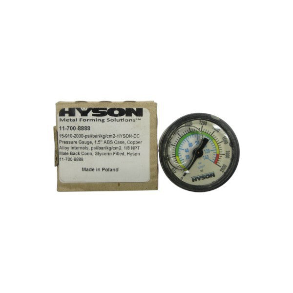 HYSON 11-700-8888 0-2000PSI NSMP