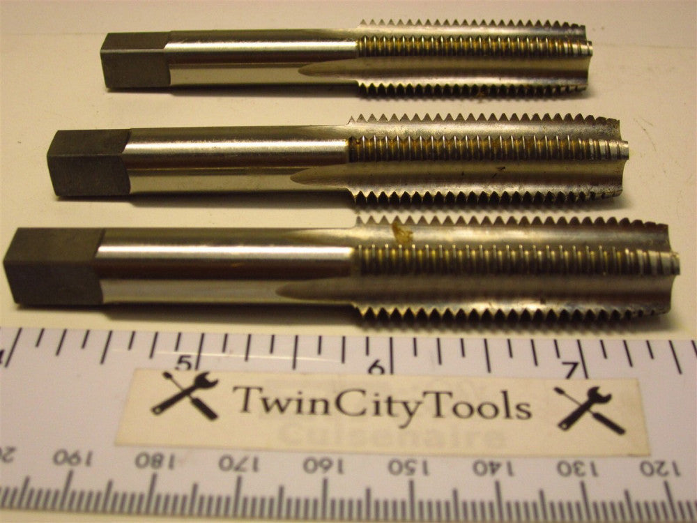 (3) Reiff & Nestor HSS M12 x 1.75 D3 STI Hand Taps