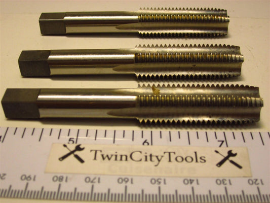 (3) Reiff & Nestor HSS M12 x 1.75 D3 STI Hand Taps