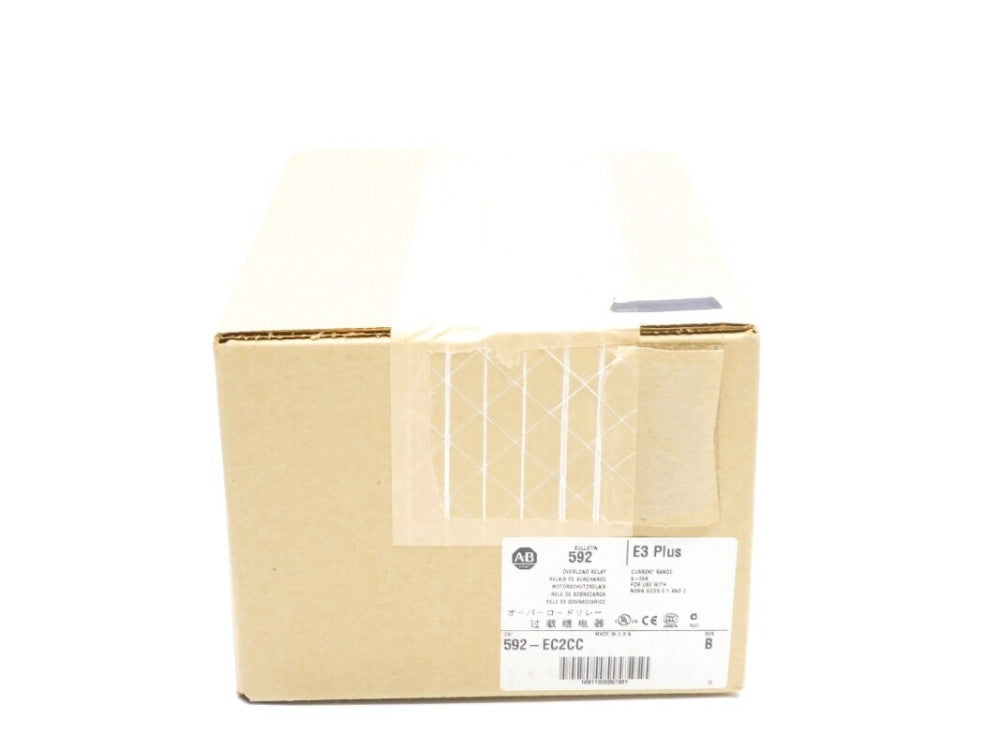 ALLEN BRADLEY 592-EC2CC SER. B 5-25A (BR/WH) NSFS