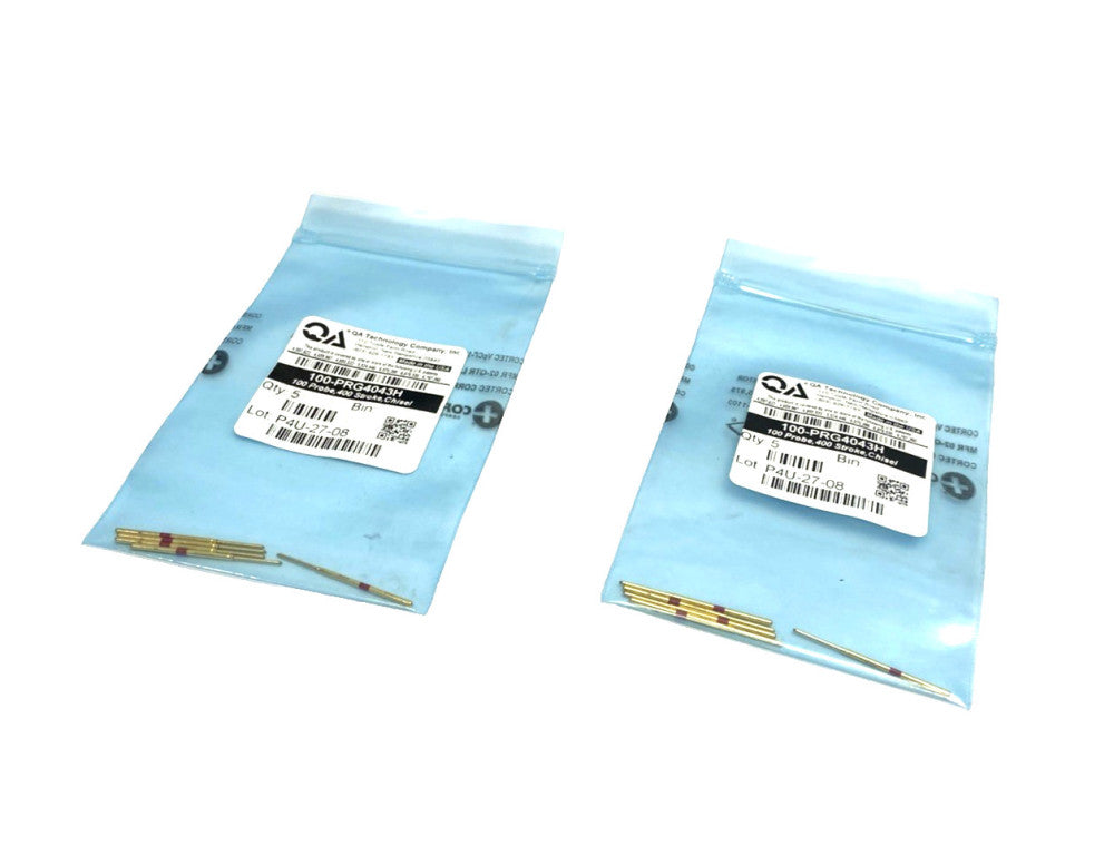 QA Technology 100-PRG4043H Probe .100 Center .400 Stroke, Chisel LOT OF 10