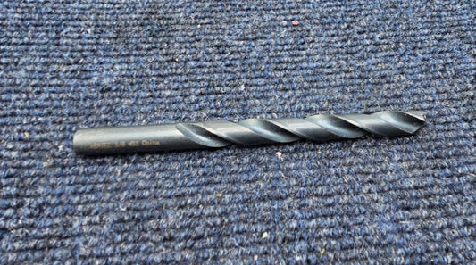 ( QTY 4 ) Hertel 3/8 Diameter HSS Drill Bit 2 Flute
