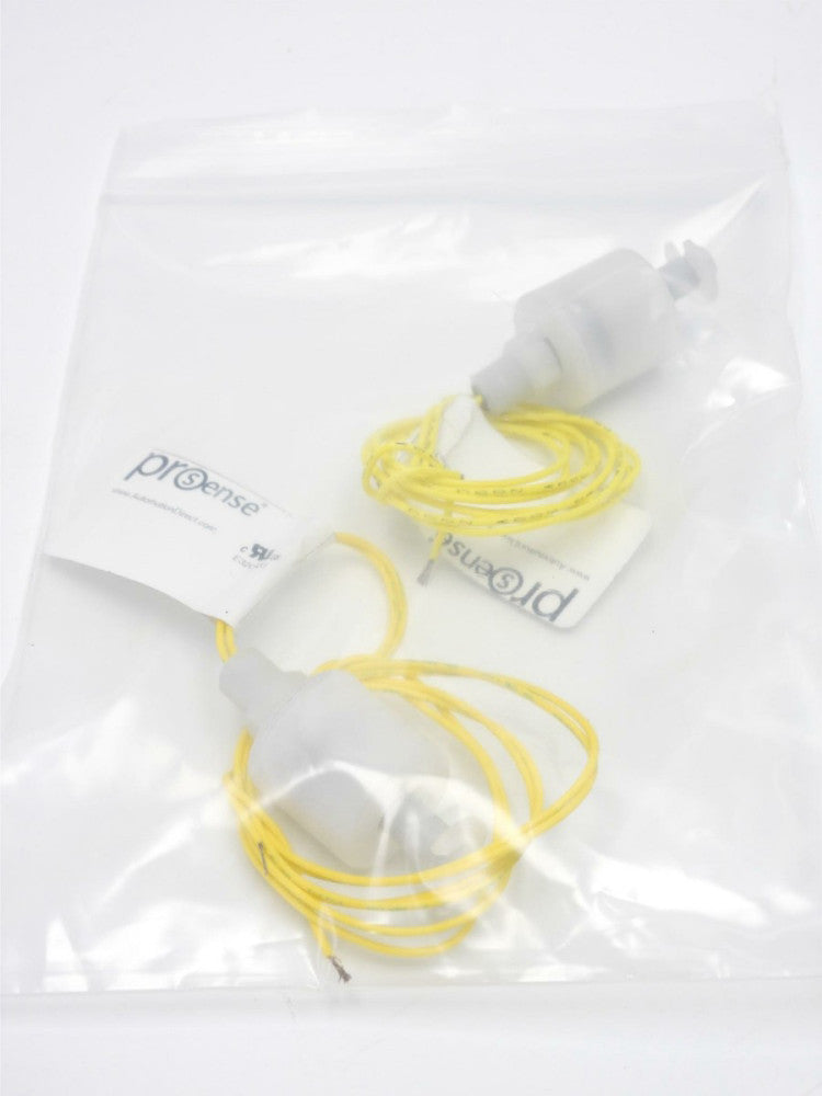 (Lot of 2) Automation Direct Prosense FLS-VM-500 Float Level Switch SW Top MNT 1
