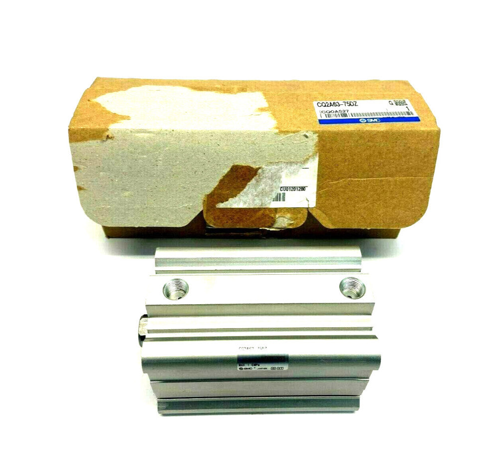 SMC CQ2A63-75DZ Compact Pneumatic Cylinder 63mm Bore 75mm Stroke