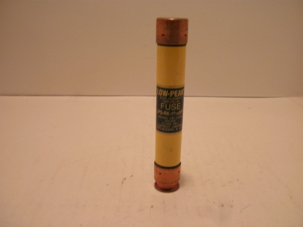 COOPER BUSSMANN LPS-RK-1-6/10SP FUSE 1.6 AMP DUAL ELEMENT TIME DELAY CLASS RK1