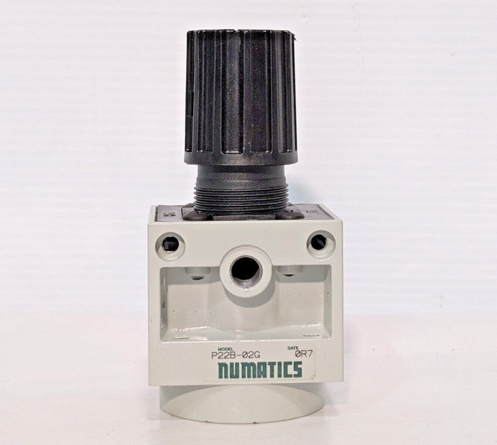 Numatics P22B-02G Date 0R7 Pneumatic Filter Regulator, Flexiblock