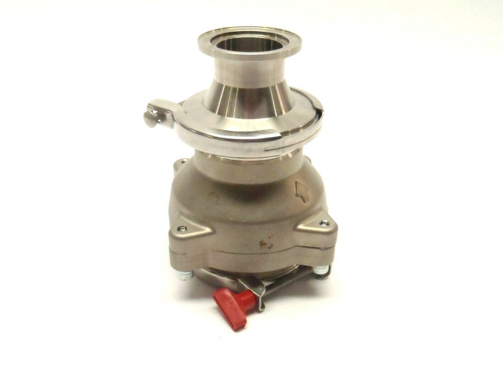 SS Check Valve 2" ID to 1-3/8" ID Quick Release Couplings