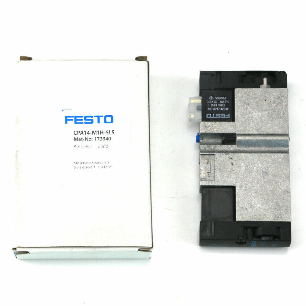 NEW Festo CPA14-M1H-5LS 173940 Solenoid Valve