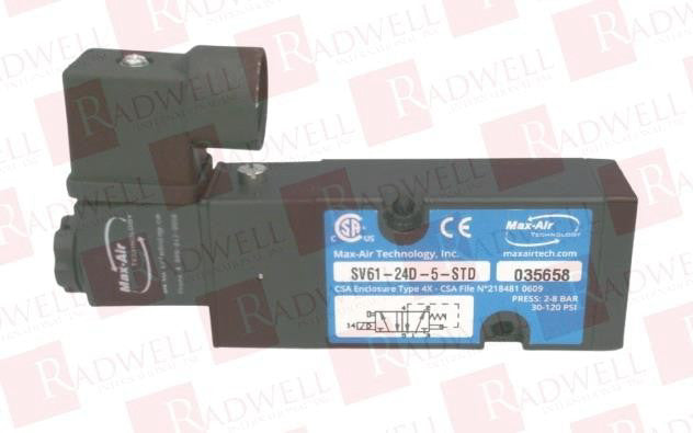 MAX AIR SV61-24D-5-STD / SV6124D5STD (BRAND NEW)
