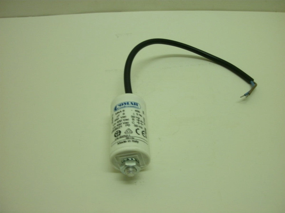 COMAR CONDENSATORI MKA 6 450 MOTOR RUN CAPACITOR 6 UF 450 VAC NEW NO BOX