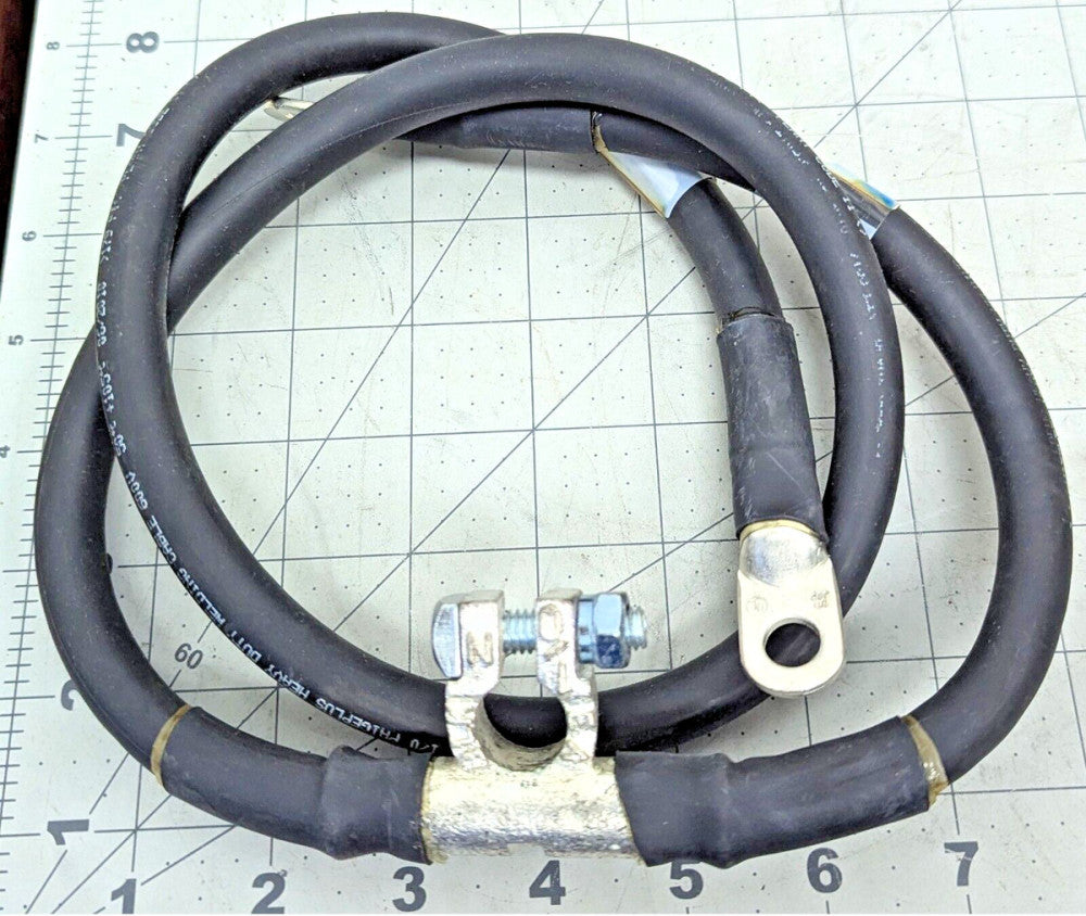 46” 0 AWG Gage Multi-Battery Negative Starter Cable JLG Skytrak Lull [B6S2]