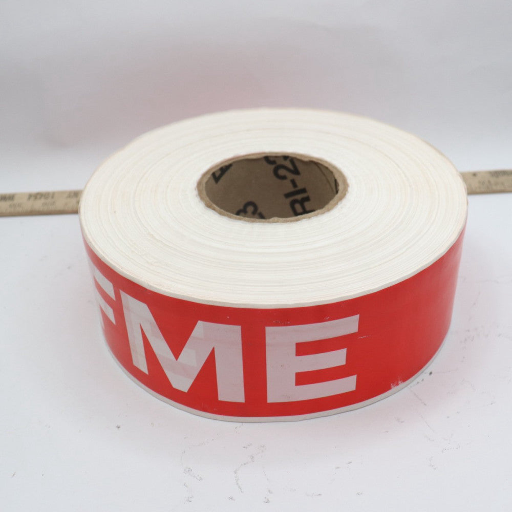 FME Labels 3" X 1000' RI-23