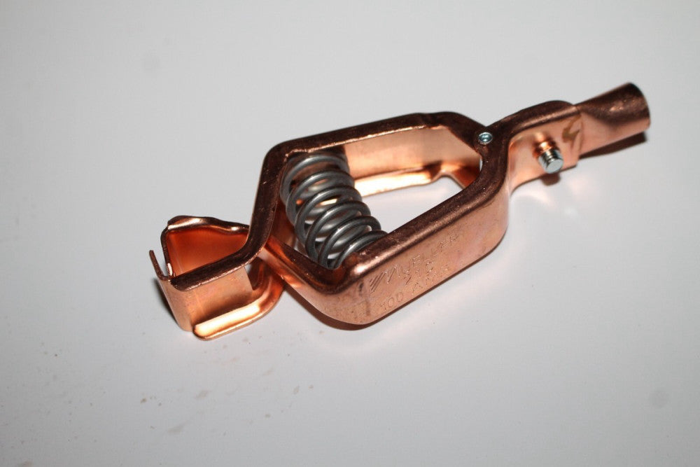 Mueller No 21C 100 amp Heavy Duty Solid Copper Clip NOS NEW!