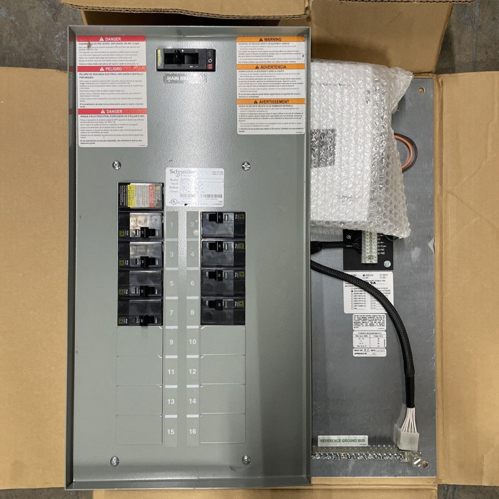 1- SCHNEIDER ELECTRIC SIP07DA 35- 62.5 AMP, 277V/120V 7.5KVA 1PH NEW OLD STOCK