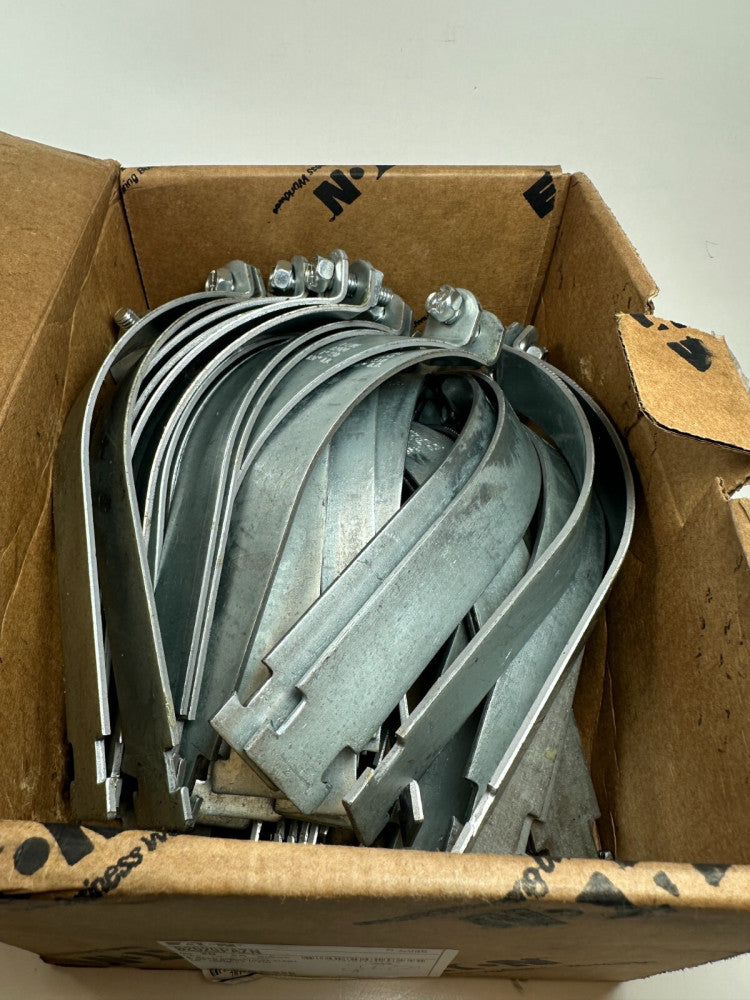Eaton B-Line B2020PAZN Unistrut Clamps 6" Rigid Pipe Clamp 5/8" OD (Box of 20)