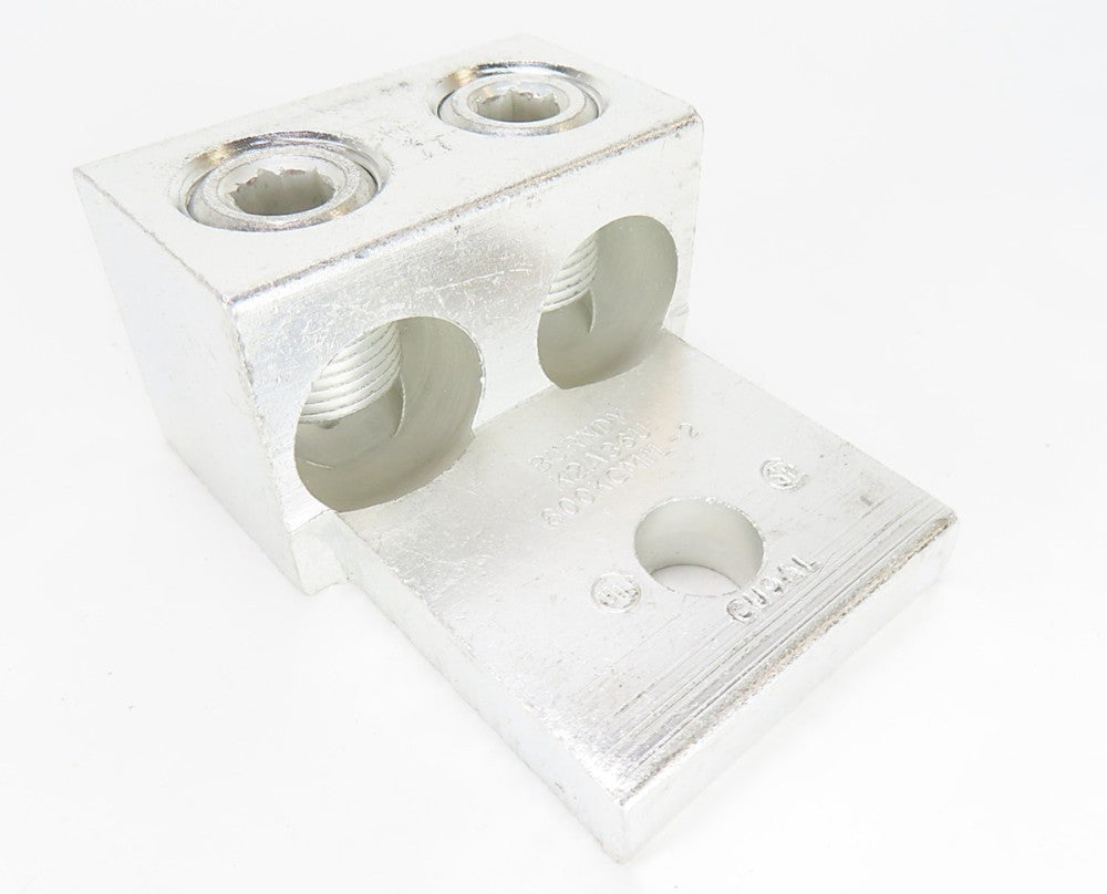 Burndy K2A36U Dual Terminal Lug 600 KCMIL -2 NEW NO BOX