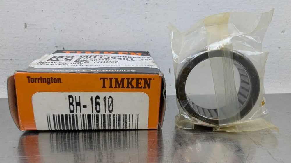 Timken BH-1610 Needle Roller Bearing 1" ID 1.3125" OD 0.6250" Wide Torrington