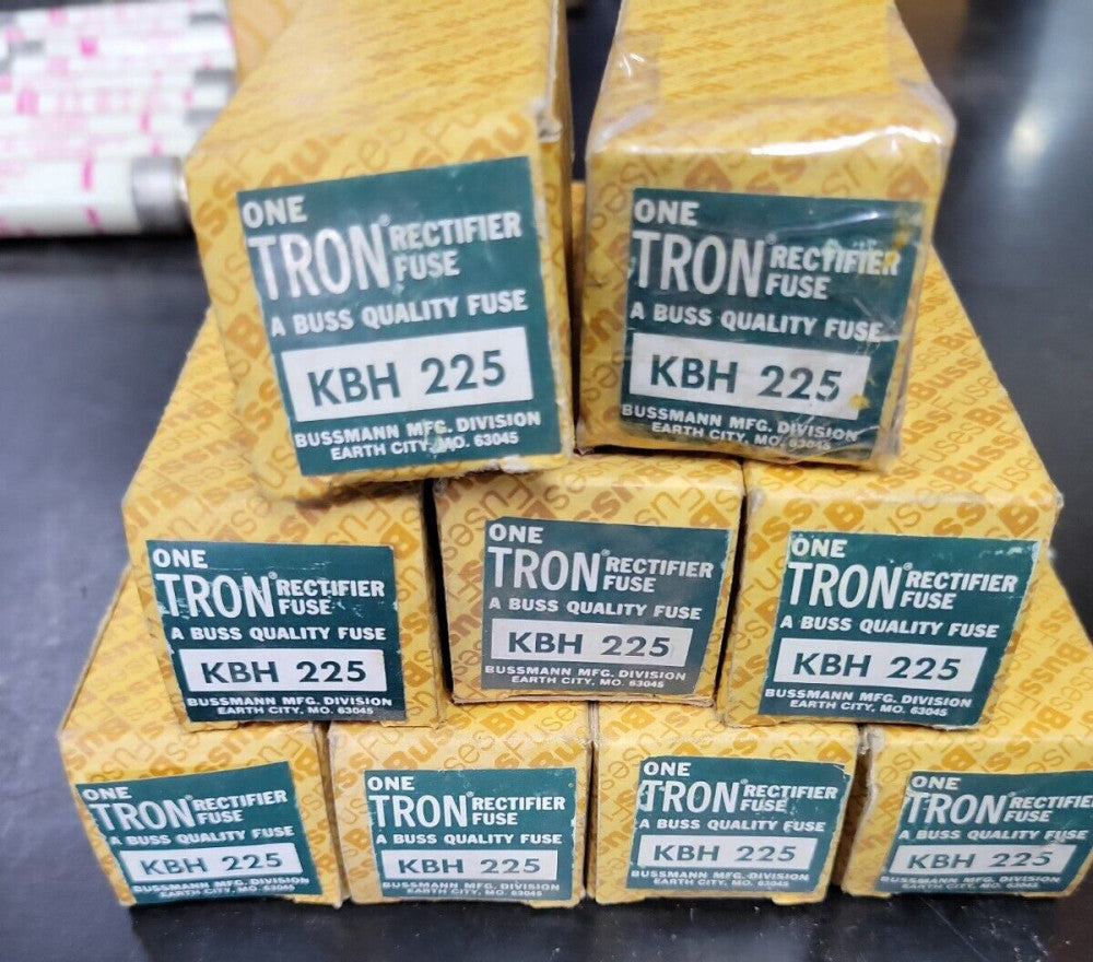 1-Bussmann KBH225, Rectifier Fuse, 500V , 225 AMP KBH-225 ONE TRON NEW OLD STOCK