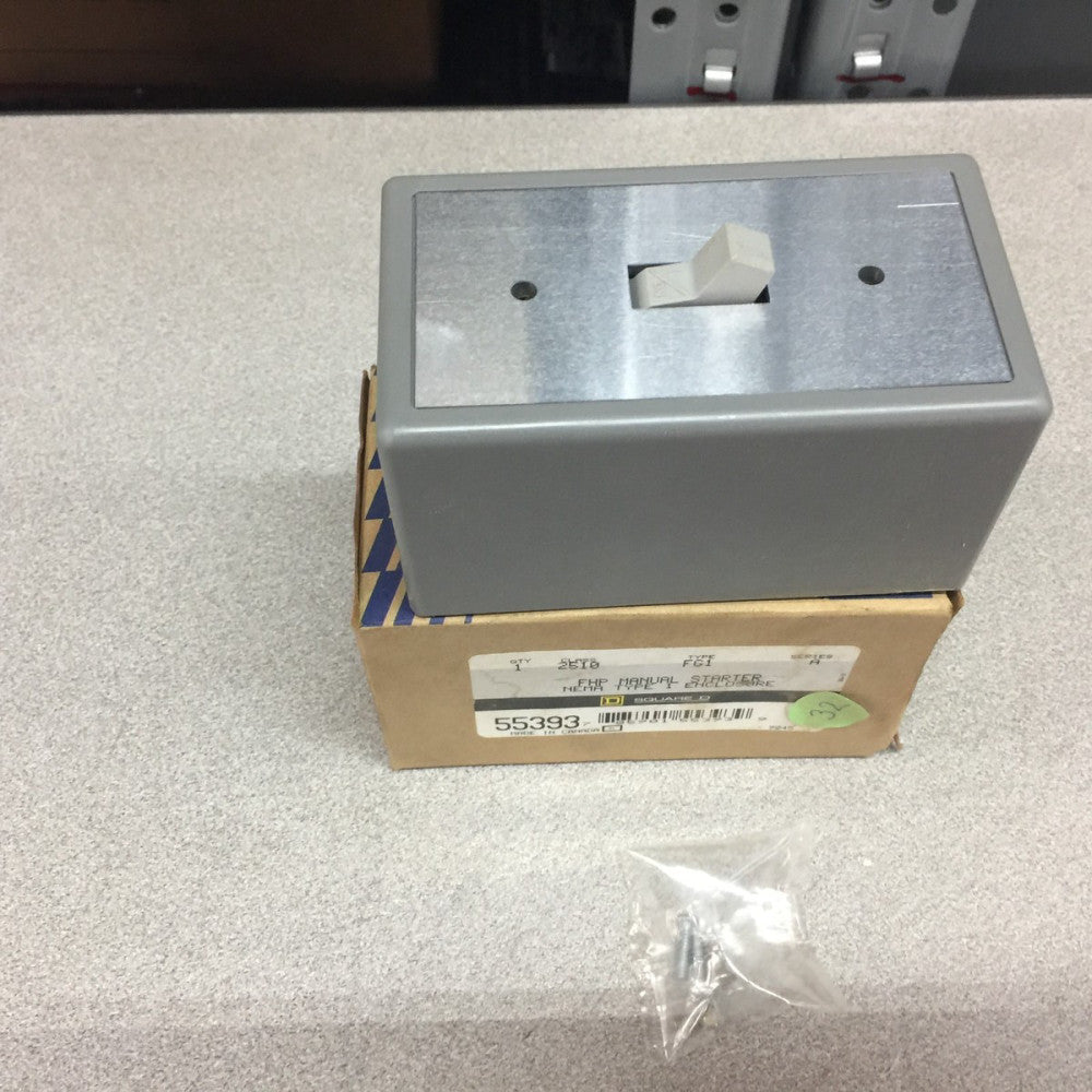 NEW IN BOX SQUARE D MANUAL STARTER 55393